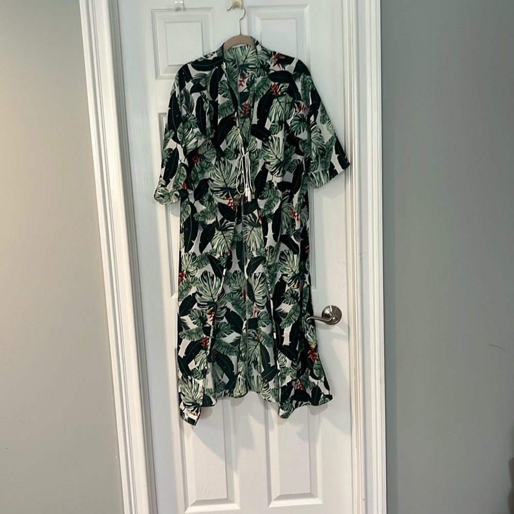 Beach cover up or cardigan or robe